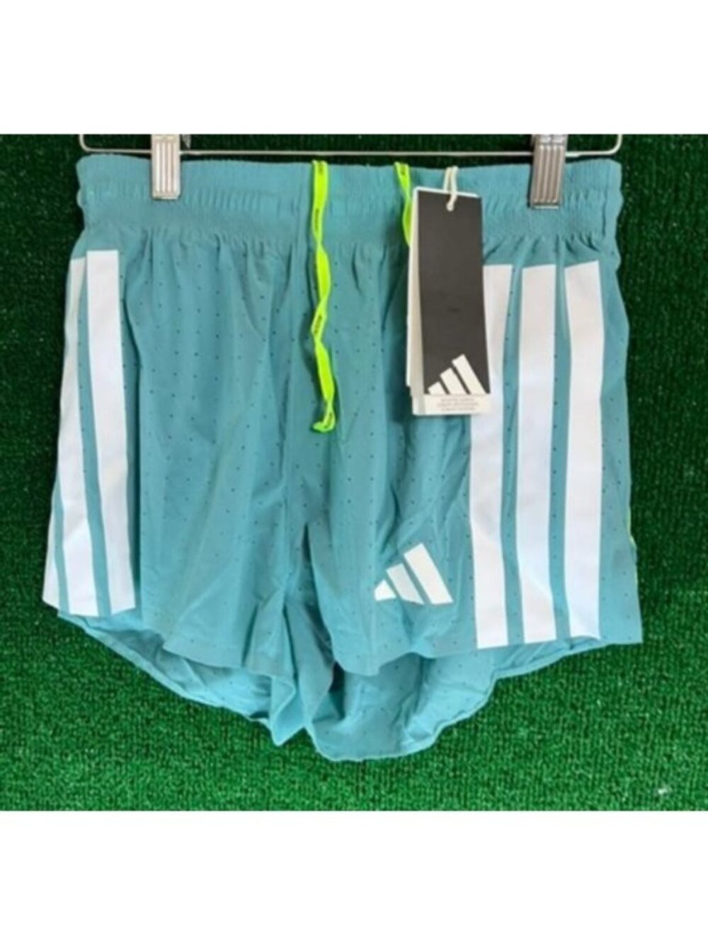 Men's Adidas Adizero 2" Split Running Carrera Shorts Casual JV7153 Size S